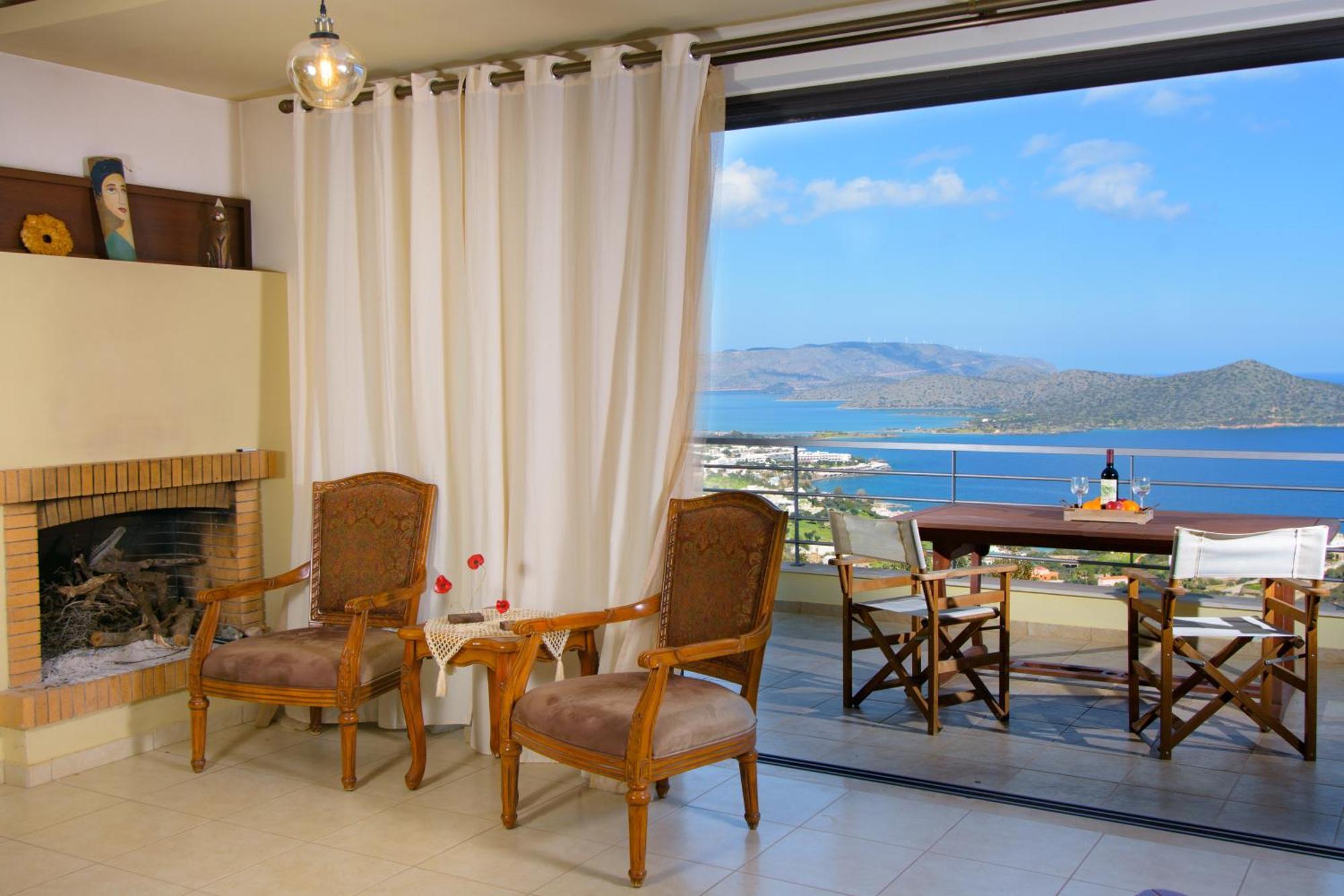 Elounda Irini Panoramic House Villa Esterno foto