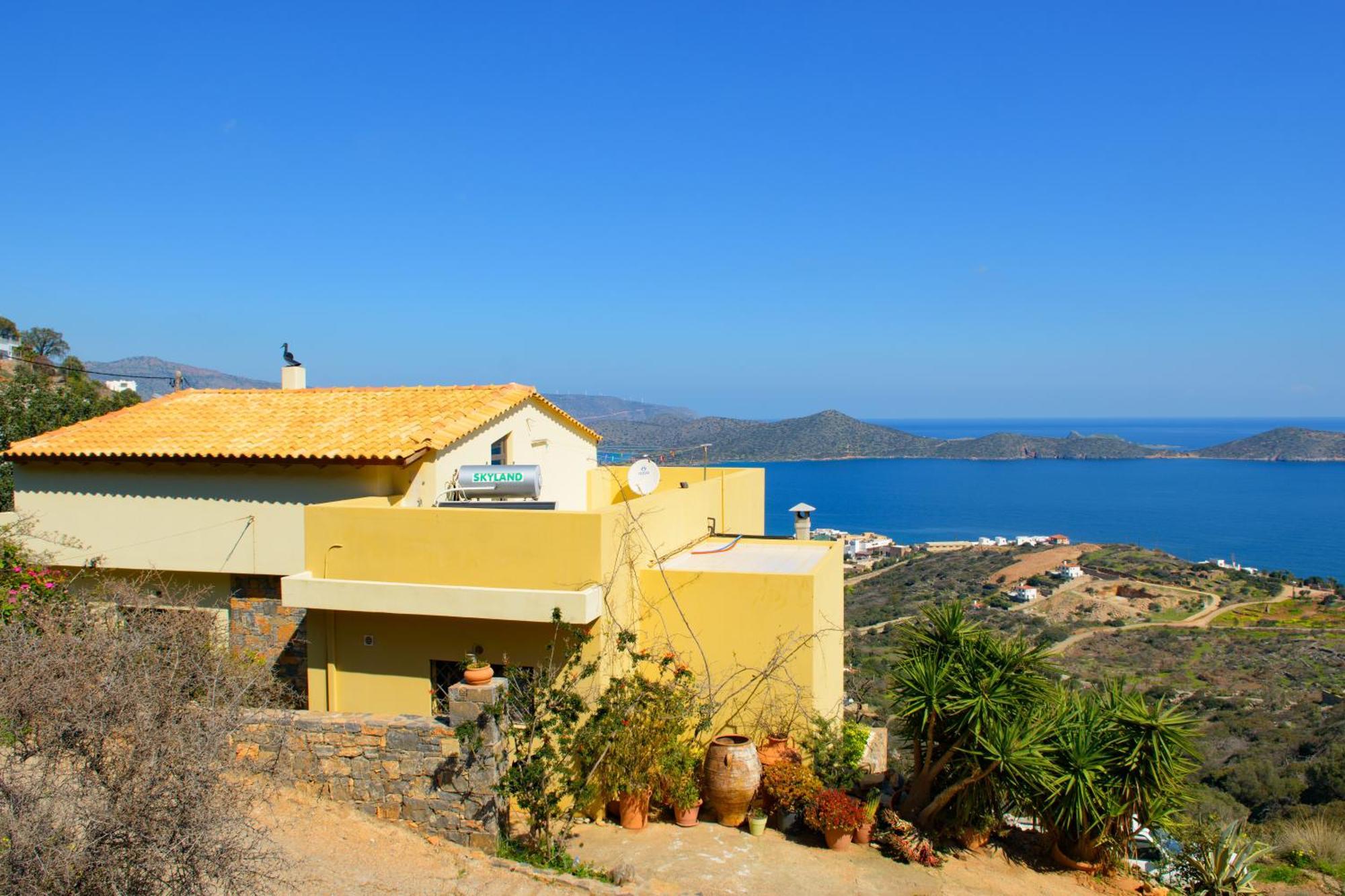 Elounda Irini Panoramic House Villa Esterno foto